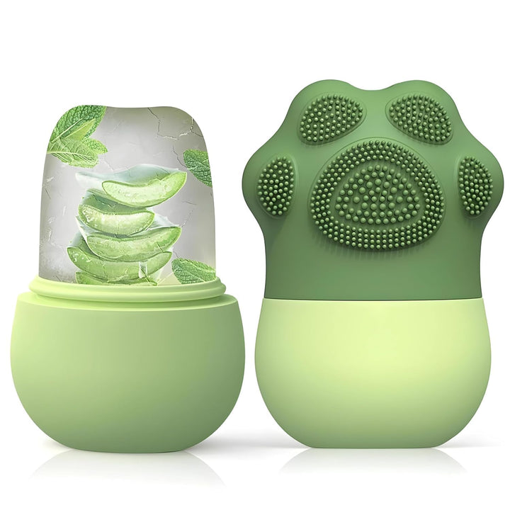Ice Roller for Face with Scrubber