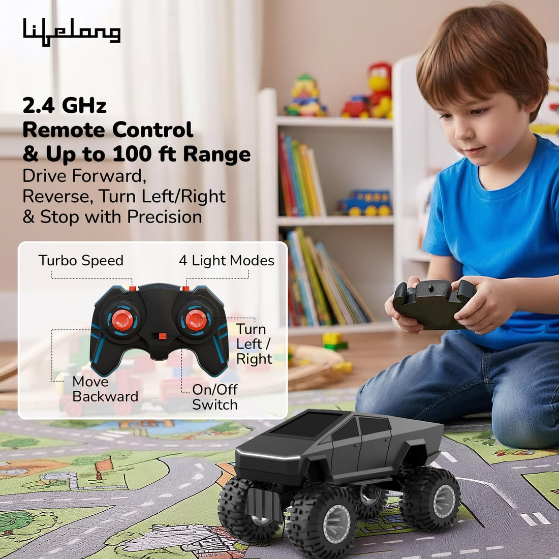 Rechargeable Cyberon Truck RC Car Toy