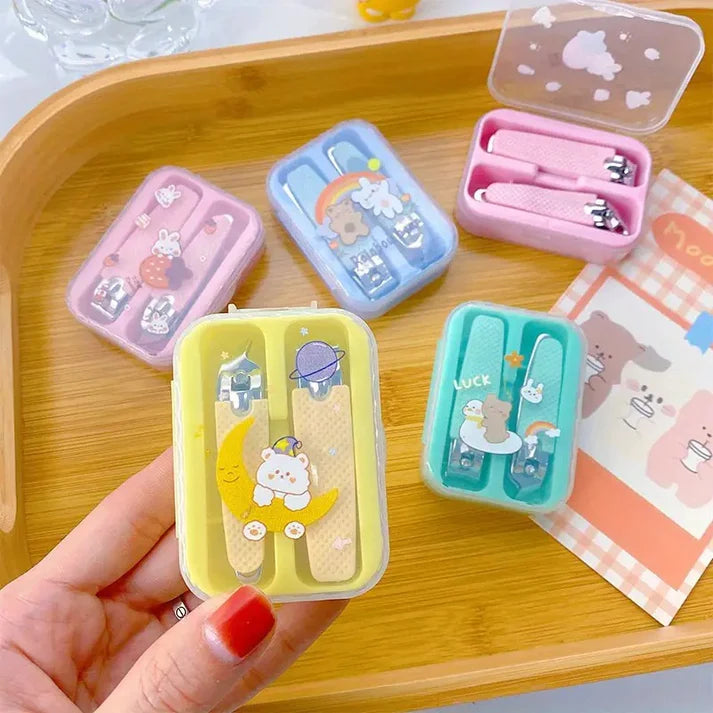 2pcs/Set Kids Nail Clippers