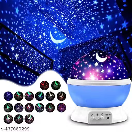 A 360° Moon Night Light Lamp